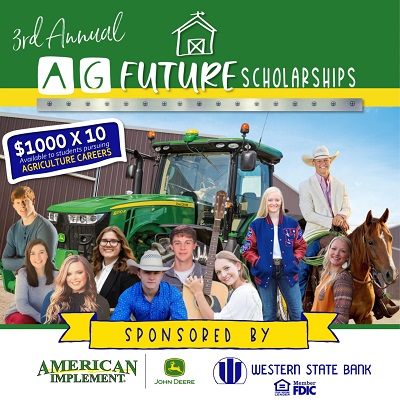 Ag future scholarship graphic