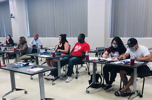 Attendees at the Dodge City Homebuyer Education class